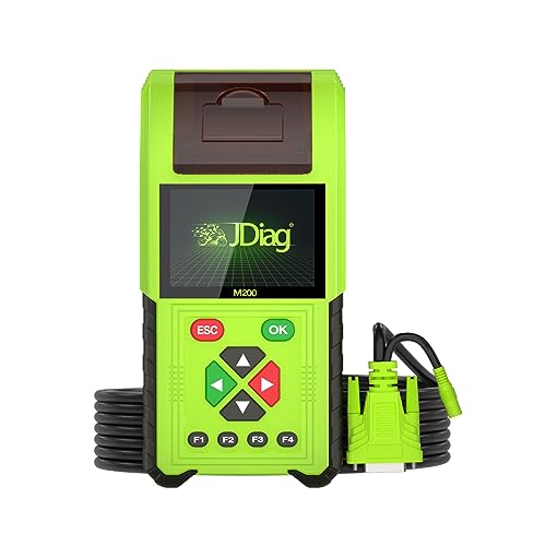 2023 TopDiag M200 Motorcycle Diagnostic Scanner Moto Fault Code Reader Battery Tester Motoscan Tool (Full Version)