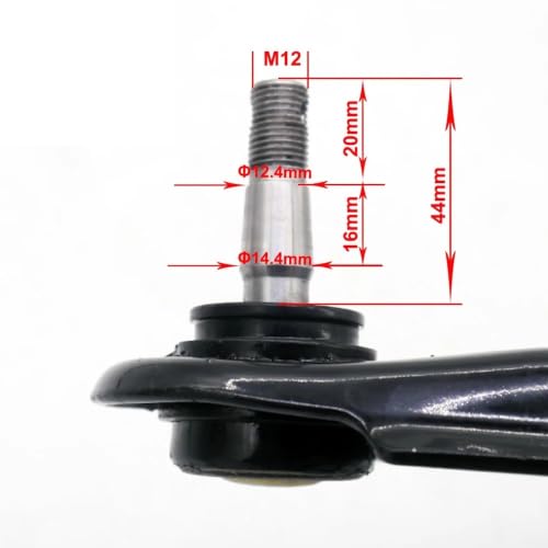 Brazo oscilante para suspension delantera de ATV que mejora la estabilidad en pista 5