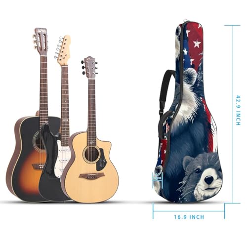 Housse guitare acoustique 41 pouces étanche avec couche de protection - 5