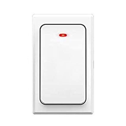 Smiledrive Kinetic Doorbell Switch Remote Wireless Transmitter - Works Without Battery