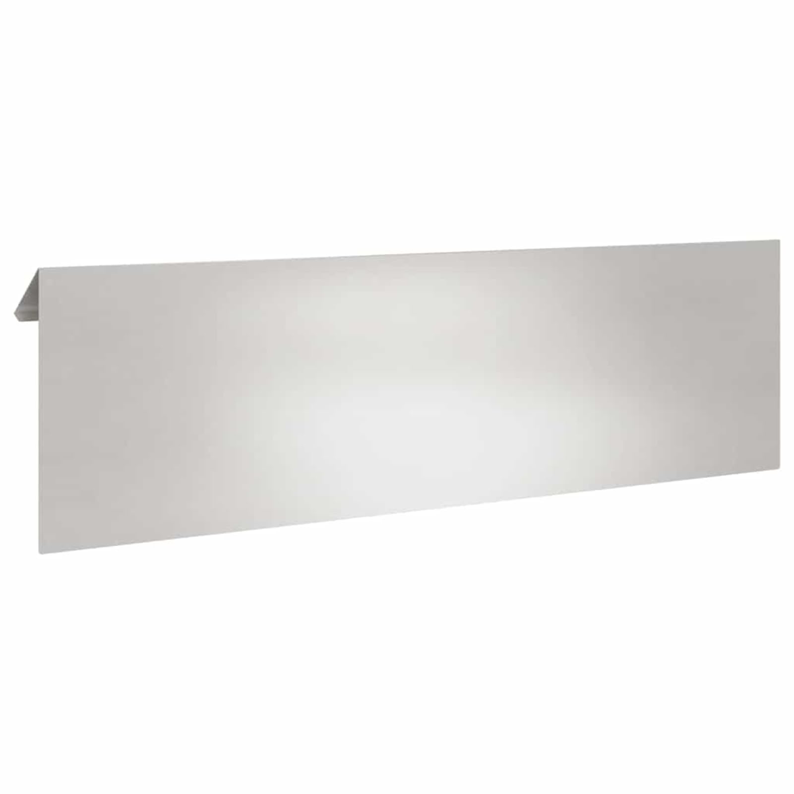 Gecheer Schneckenzaun, Metall Schneckenschutz Edelstahl 100 x 3,5 x 25 cm für Garten und Terrasse