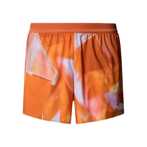 The North Face NF0A8BBT63K M SUNRISER Short 5IN Shorts Hombre Digital Orange PRISMS P Tamaño M