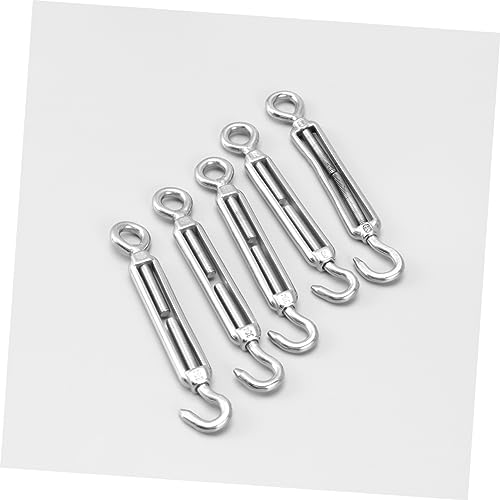 5 piezas de tensor ajustable para cable de acero inoxidable tipo Ojal M5 miniatura 6