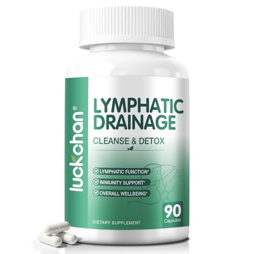 LUCKCHAN Lymphatic Drainage Supplement, 90 Capsules