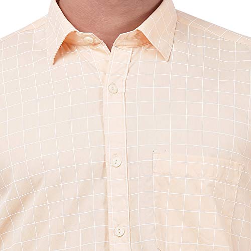 Image of TAHVO Men's Regular Fit Long Sleeves Cotton Formal Shirt