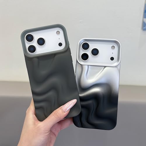 Coque TPU iPhone 16 Pro Max mate gris souple anti-chocs