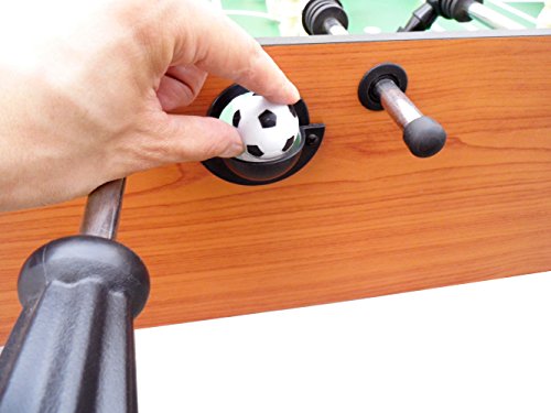Hathaway 54-Inch Hurricane Foosball Table For Family Game Rooms With Light Cherry Finish, Analog Scoring And Free Accessories #TOP6
