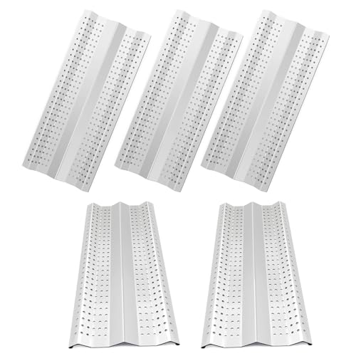 STCNADCR 5Packs 16inch Stainless Steel Flame Tamer Grill Replacement Parts Heat Plates for Blaze BLZ-3 BLZ-4 BLZ-5 Series Grill OEM BLZ-32-064