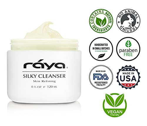 Raya Silky Facial Cleaner (R-114) | Light, Foamy, Refining Face-Wash For Dry Skin | Made With Chamomile And Seaweed Extracts | Helps Create A Clear And Smooth Complexion #TOP3