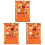 SAMLIP Pastelito dulce al estilo coreano, con sabor a manzana y canela - 1 x 200 g (Paquete de 3)