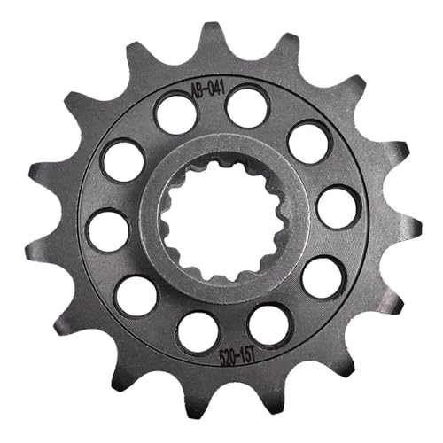 Pignons 520 pour remplacer la transmission usée de moto D 1100 39T 15T avant arrière