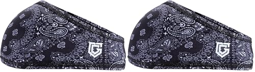 Image of Gridiron Gladiator Football Bandana - Skull Headwrap, Sports Head Wrap for Men's Workout