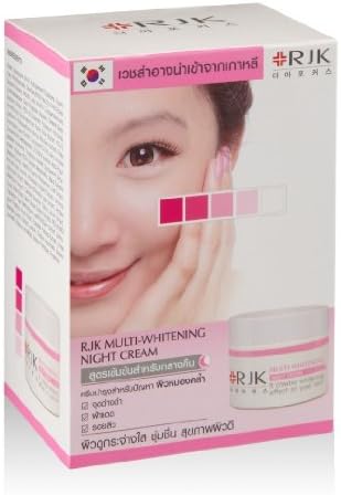 50 Ml Korea Rjk Rojukiss Multi-whitening Night Cream Lightening Reduce Dark Spot