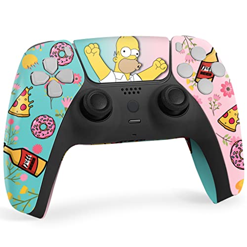 BCB Modded Rapid-Fire Controller for PS5 Controller Wireless. Original Playstation 5 Controller Compatible with Custom Modded PS5 Controller. Customized with Permanent Hydro-dip Printing (Not a Skin)