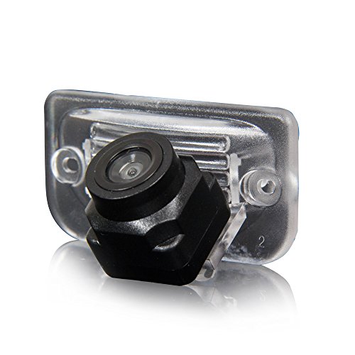 Waterproof High Definition Color Wide Viewing Angle License Plate Car Rear View Camera with Night Vision for C/E/CLS/CLK/SLK/SL Class W209 W203 W211 W219 E320 R171 S211 R230 C219 Hinter - Image 2
