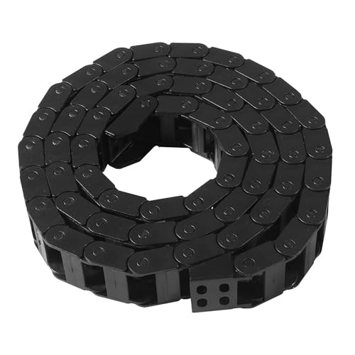 Porte-câble nylon 7x15mm flexible de 1M pour protéger les circuits de machine CNC