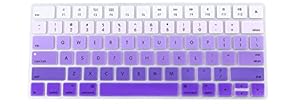 Wygch MMDW Magic Silikon-Tastaturabdeckung Ombre Purple