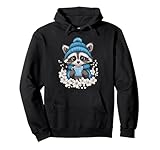 Waschbär Damen Kleidung Herren Raccoon Kaffee Deko