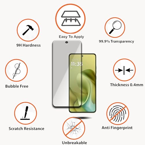 Image of Screen Guard for Motorola Moto G86 Power 5G | Scratch Resistant Protection | HD Clear Display | Pack of 1