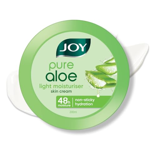 Joy Pure Aloe Light Moisturiser Skin Cream for Face, Hands & Body...