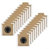 Bolsas para aspiradora Dreame Z40 Station en seco y h�medo, tela no tejida, para una construcci�n estable y un uso c�modo, 4/10/20 unidades (20 unidades)