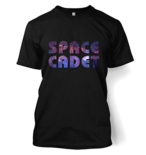 Space Cadet t-shirt Science Geek T-shirt, Zwart, XL (117/122 cm)