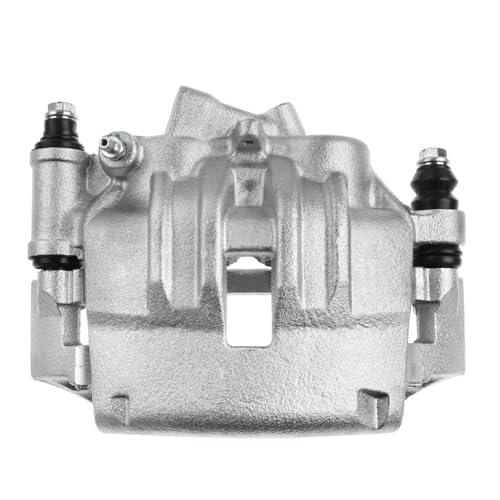 Image of Detroit Axle - Rear Left Brake Caliper for 2004 2005 2006 Dodge Sprinter 3500, Driver Side Disc Brake Caliper with Bracket Replacement
