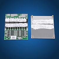 ViaGasaFamido 4S 100A 12V LiFePO4 Védelmi Modul Cellegyensúlyozóval és Átalakítóval 8