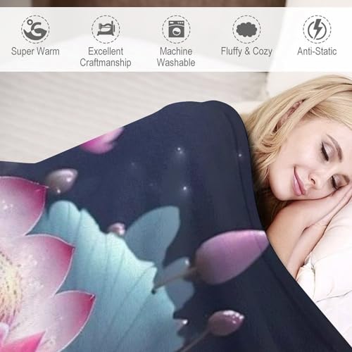 Couverture en flanelle polaire douce pour soirées canapé - 4