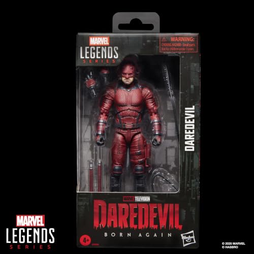 Image of Marvel Legends Series Daredevil: Born Again Daredevil Collectible 6-Inch Action Figure