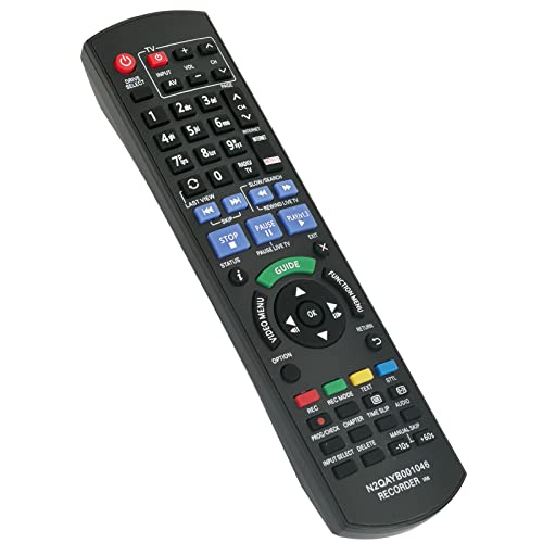 N2QAYB001046 Replacement Remote Control Fit for Panasonic Blu-ray Disc Recorder DMR-BCT950 DMR-BST950 DMR-BCT855 DMR-BST855 DMR-BCT850 DMR-BST850 DMR-BCT755 DMR-BST755 DMR-BCT750 DMR-BST750 - Image 3