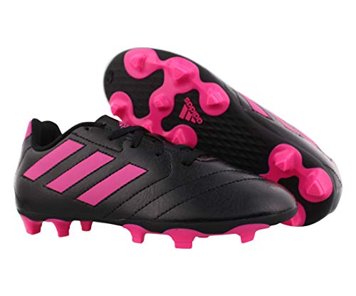 Image of adidas Goletto VII Fg GS Girls Shoes Size 3, Color: Black /Pink