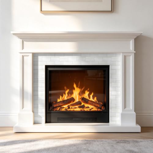 Image of Art3d 102-Pack Peel and Stick Backsplash on Subway Tile, Cream White