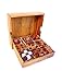 Logica Giochi Art. Set Legno 9 in 1 - Rompicapo 3D in Legno Prezioso - Tutte le Difficoltà - Scatola con Coperchio - Collezione Leonardo da Vinci
