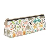 Utilisation polyvalente : le design polyvalent fonctionne non seulement comme une trousse de papeterie, mais aussi comme une petite pochette de maquillage, offrant un rangement pratique pour les cosmétiques, les clés et les petits articles.