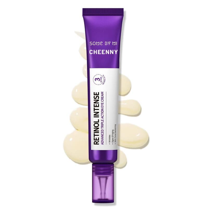 Retinol Intense Advanced Triple Action Eye Cream |30ml - Fine Lines and Dark Circles Care for Sensitive Skin| Mild Retinol Under Eye Night Cream for Aging Signs |Korean Skin Care(S_BY_M Eye Cream) - Image 2 thumbnail