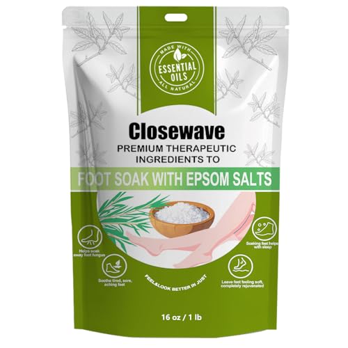 Epsom Salt Tea Tree Oil Foot Soak