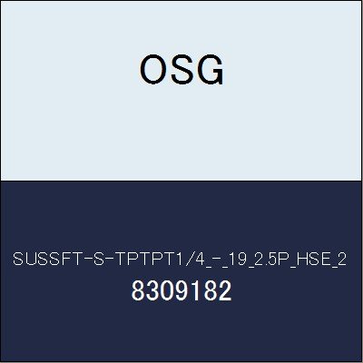 OSG ハイス管用テーパタップ SUSSFT-S-TPTPT1/4_-_19_2.5P_HSE_2 商品番号 8309182