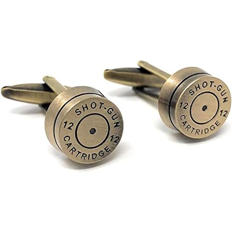 Ashton and Finch Shotgun Cartridge Cufflinks For Men Novelty Shooting Hunting Gifts and Presents Cover