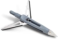 Vista 5 de New Archery Products Killzone 2 Blade - Puntas de flecha mecánicas de despliegue trasero para caza con arco con diámetro de corte de 2" y diseño