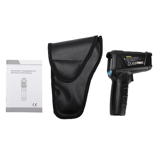 Termómetro Infrarrojo Industrial, Medidor Temperatura Sin Contacto 50℃~800℃, Alta Precisión y Rango Ajustable - Pantalla a Color, Medición Rápida para Aire Acondicionado y