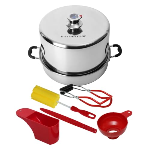 Kitchen Crop Steam Canner with Temperature Indicator (Stainl...