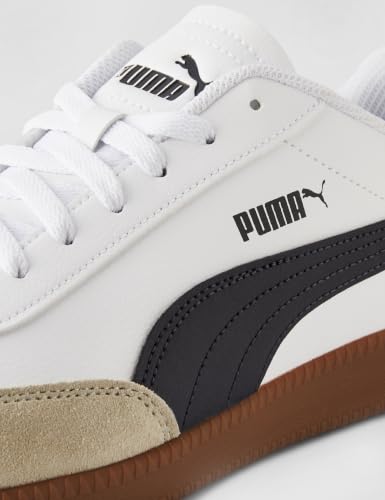 Image of Puma, Unisex-Adult, 9-T, White-New Navy-Desert Dust, Sneaker, 10UK, (39817419)
