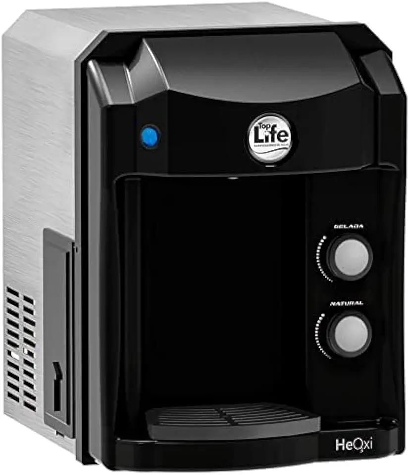 Filtro Purificador de Água Alcalino E Ionizado Com Ozônio Top Life - 110v (PRETO)