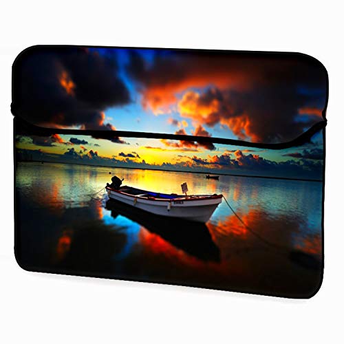 Image of Theskinmantra Fantasy Island Laptop Sleeve, Slip-on Sleeve case for All Brand 15 to 15.6 inch Laptop