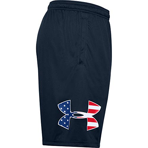 Under Armour Men's Freedom Tech Logo Shorts , Academy Blue (408)/Academy Blue , Large #TOP1