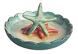 Blue Sky Ceramic Starfish Ring Holder, Multicolor