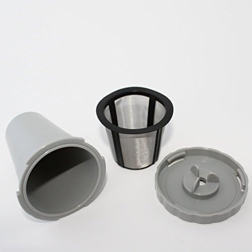Brewslang My K-Cup Reusable Coffee Filter Set - (Gray-Single)