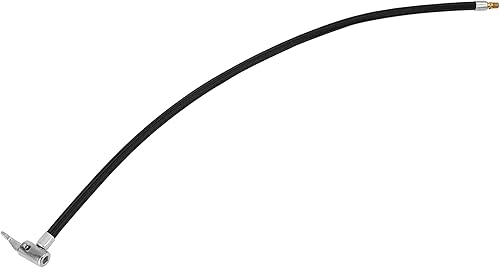 Miniatura 5 de X AUTOHAUX Válvula de neumático de coche de 23.6 in conecta el adaptador de manguera de extensión de la bomba del compresor del inflador de aire