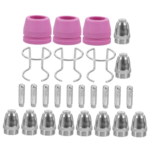 Kit d'accessoires de coupe plasma contenant buses et coupelles de protection compatibles - 7